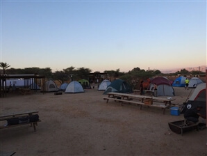 חניון לילה שמורת טבע חי-בר יוטבתה